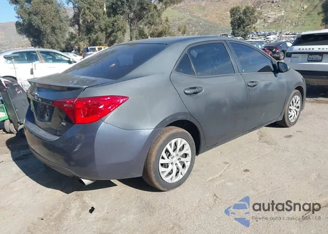 2017 Toyota Corolla Le из США, поврежденный, VIN 5YFBURHE0HP570311